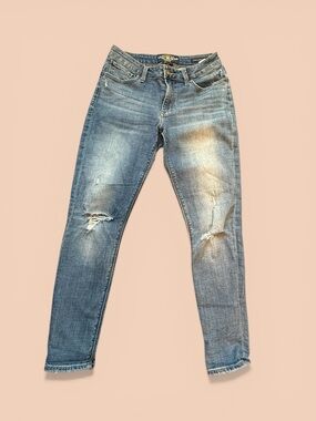 Lucky Brand Light Blue Distressed Skinny Jeans